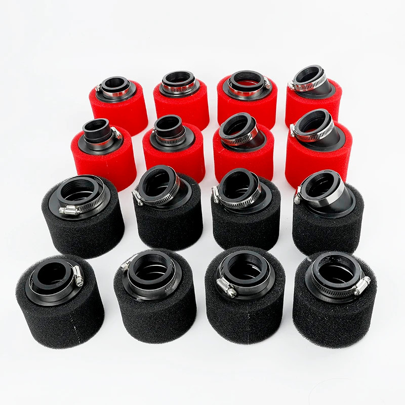 35 มม.38 มม.42 มม.45 มม.48 มม.ข้อศอกข้อศอกคอโฟมกรองอากาศฟองน้ําทําความสะอาด Moped สกู๊ตเตอร์ Dirt Pi