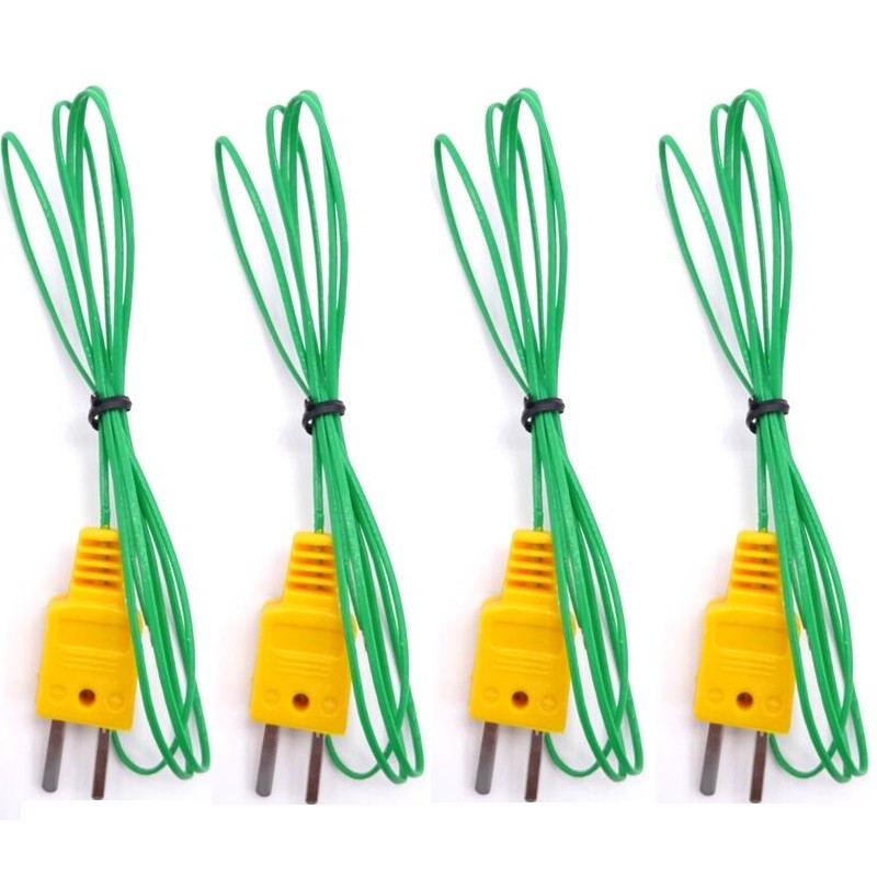 ขนาดใหญ่พร้อมสต็อก K-Shaped Thermocouple Line TP-K01 Beaded Dot วัดอุณหภูมิ 200 องศา Thermocouple Li