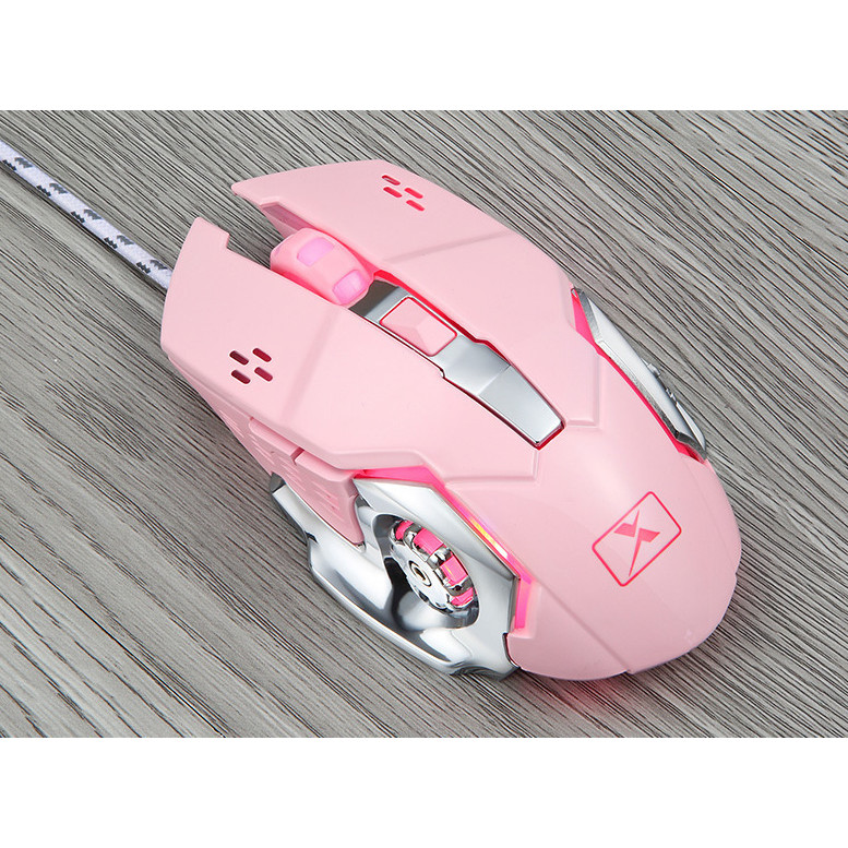 Xinmeng M322 เมาส์สําหรับเล่นเกมคอมพิวเตอร์แบบมีสายกินไก่ฮ่องกงเมาส์โน้ตบุ๊คเดสก์ท็อปเกมคอนโซล 738A