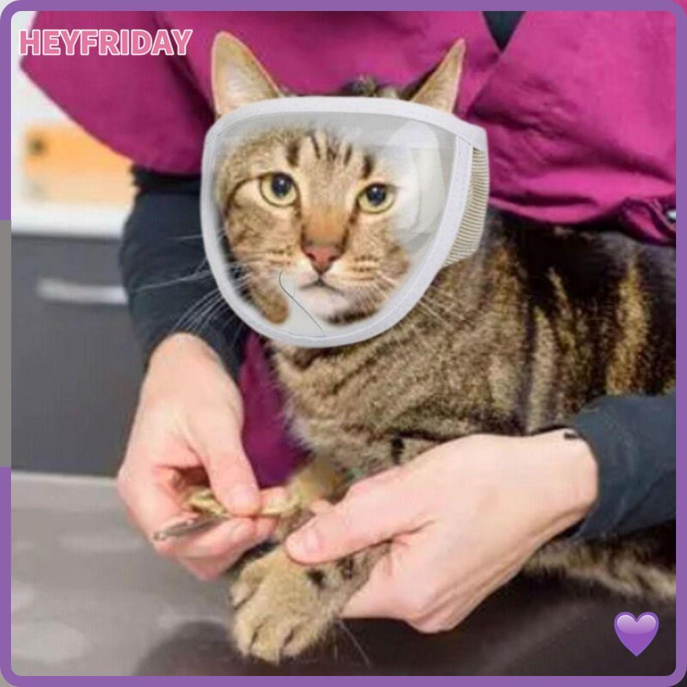 HEYFRIDAY Cat Muzzle Adjustable Chewing Safety Anti Bite Mouth Guard