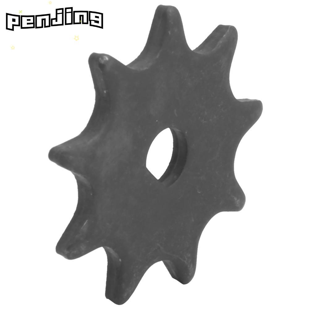 PENJING มอเตอร์เครื่องยนต์, โลหะ D Hole ไฟฟ้าสกู๊ตเตอร์ Sprocket, ทนทาน 410 9T ล้อโซ่สําหรับ MY1016 