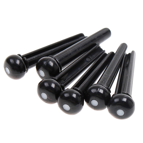 Yosoo พื้นบ้านกีตาร์กระดูกสะพาน Pins Saddle Nut ชุดสีขาวพร้อมวัสดุ ABS และไนลอนน้ําหนักเบาสําหรับผู้