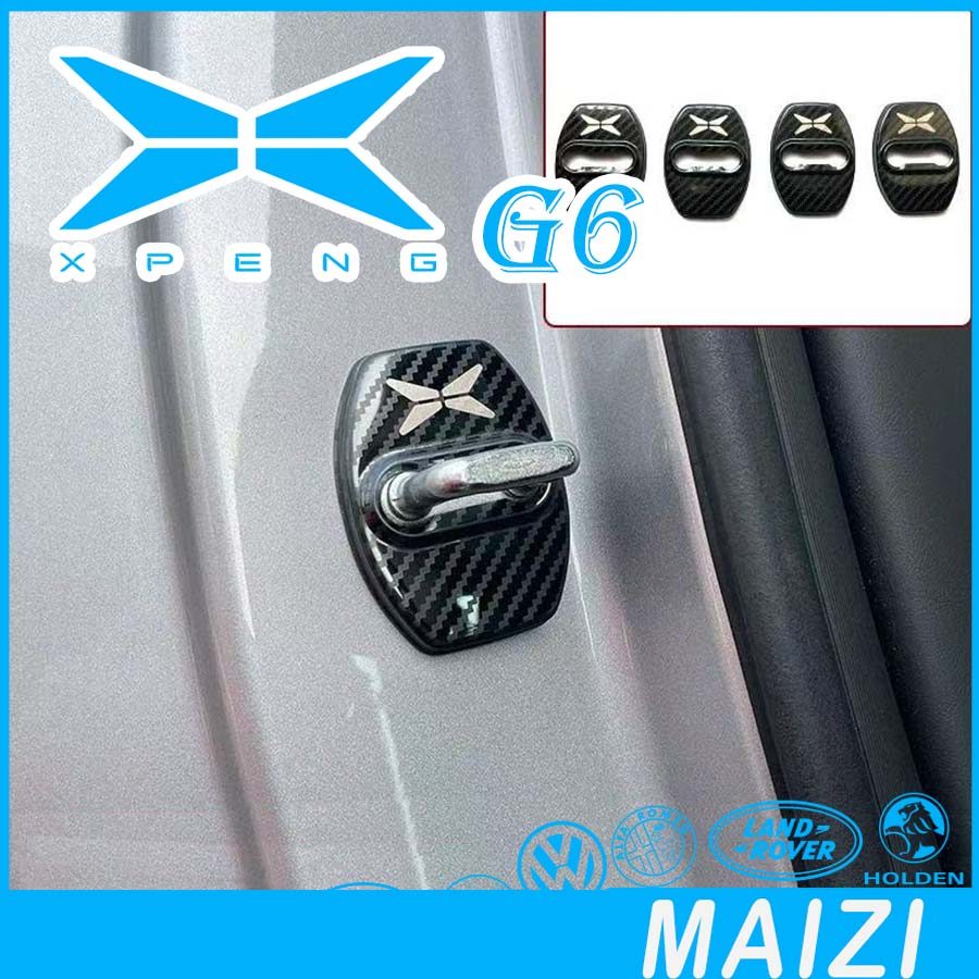 [READY]XPENG G6 Car Door Lock Cover Body Kit XPENG G6 EV Car Decoration Accessories PELK