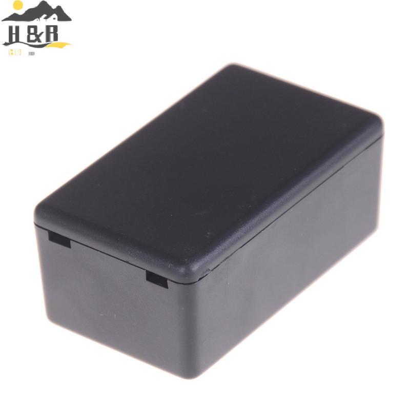 H&B Oct สีดําพลาสติกกันน้ําไฟฟ้า Project Case Junction Box 60*36*25mm {th}