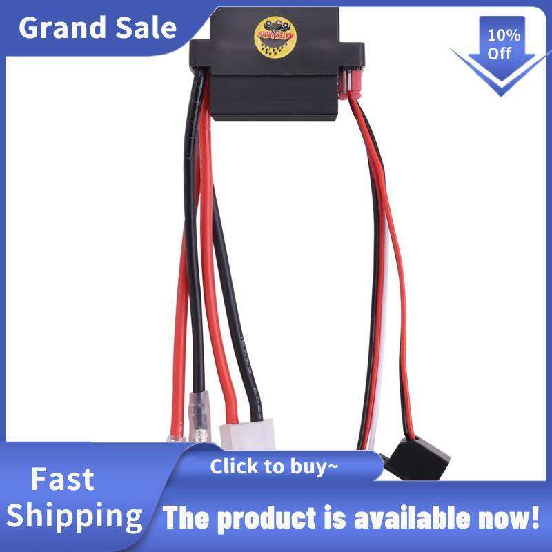 Rc ESC 320A 6-12V ตัวควบคุมความเร็ว ESC Brushed พร้อม 2A BEC สําหรับ RC เรือ U6L5