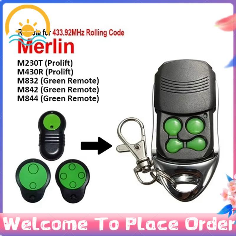 433.92MHz โรงรถประตูรีโมทคอนโทรลสําหรับ M832 M842 M844 230T 430R ประตู Openers Rolling รหัส