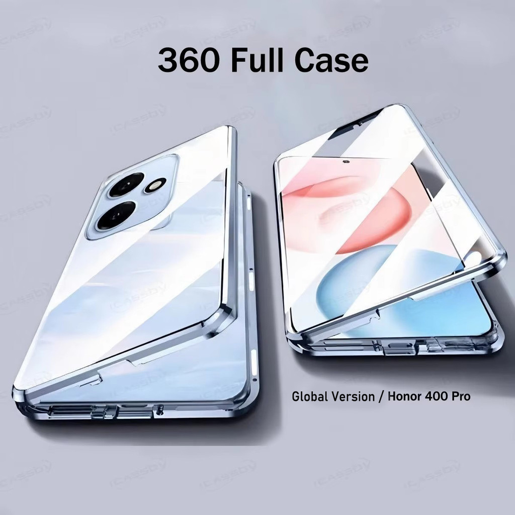 ใหม่ 360 สําหรับ Honor 400 Pro Honor400 Lite กระจกสองด้านโลหะเลนส์แม่เหล็กสําหรับ Honor 400 Honor 40