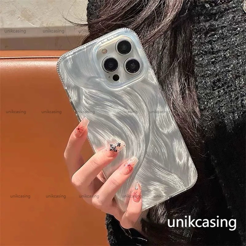 เคสสไตล์ ins เคส hp Silver Shining Vivo Y02S Y10 Y02 Y5S Z5i Y11 Y16 IQOO Y35 Y20 Y17Y30Y15Y12 Y17SY