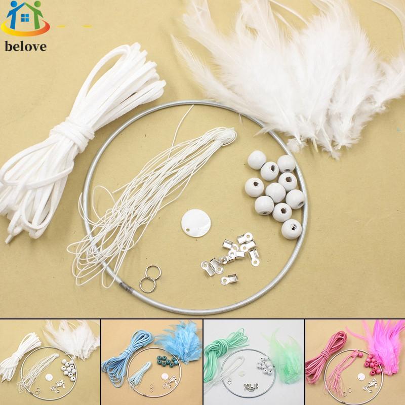 ชุดทำเอง Dream Catcher สำหรับตกแต่งบ้าน มีให้เลือก 4 สี สวยงามและคงทน