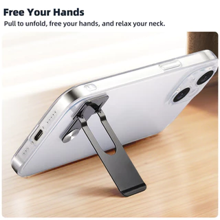 Fonken Mini Folding Phone Back Sticker Bracket 360° ที่วางโทรศัพท์แบบหมุนได้ ขาตั้งแท็บเล็ตแบบบางพิเศษ