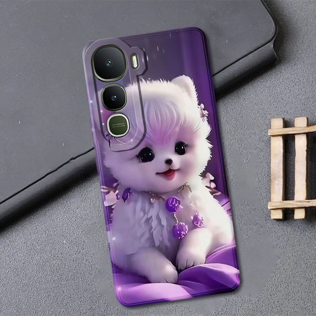 เคส Vivo Y400 - Iqoo Z10 Lite เคสแฟชั่น Softcase Macaron ปกป้องกล้อง Kesing Hp Casing Hp Protector H