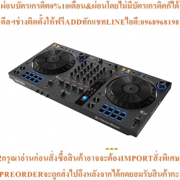 Pioneer DJ DDJ-FLX6-GT   4-channel DJ controlle Rekordbox & Serato DJ Pro  เครื่องเล่นดีเจ 4 ชาแนล