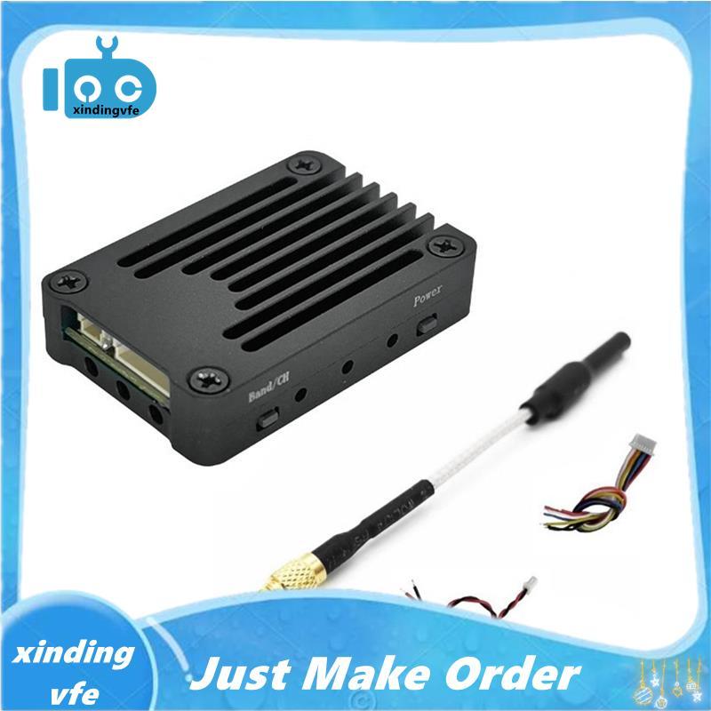 5.8G 6G 4.9G 1.6W VTX 48CH FPV Audio Video Transmitter 2-6S รองรับ OSD สําหรับ RC Long Range Drones
