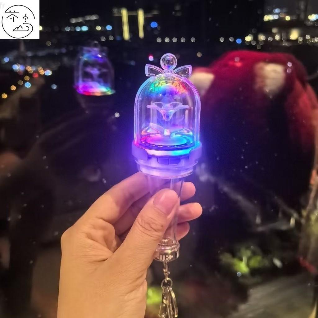 Illit Mini Lightstick พวงกุญแจ - Kpop Concert Glow Stick สําหรับแฟนๆ Wonhee Minju