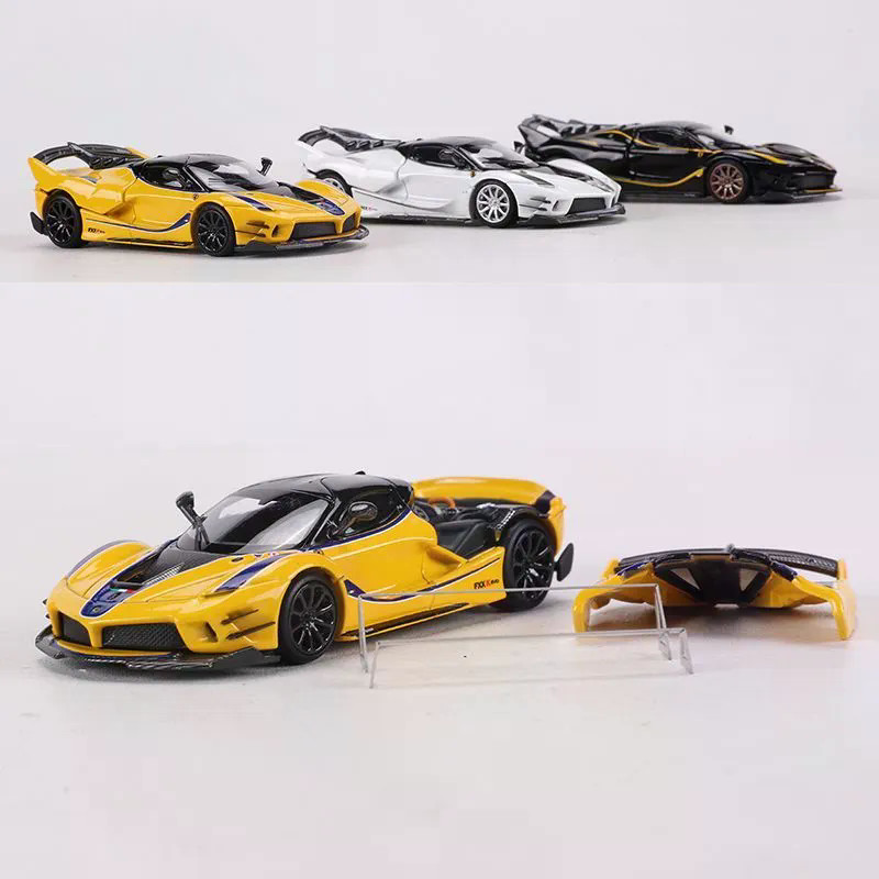 Littletoy 1/64 Ferrari FXXK EVO โลหะผสมโมเดลรถDiecastของเล่นของขวัญวันเกิด