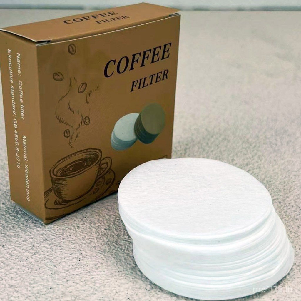 เครื่องชงกาแฟ สากลรองรอบจับเครื่องกรองน้ํากระดาษกรองอิตาลี โมก้า หม้อ กระดาษผงชาม515358มม OO3