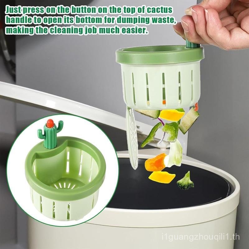 【US 2025 Deals for You Days】Cactus Sink Strainer, Kitchen Waste Collector Filter,Kitchen Accessories