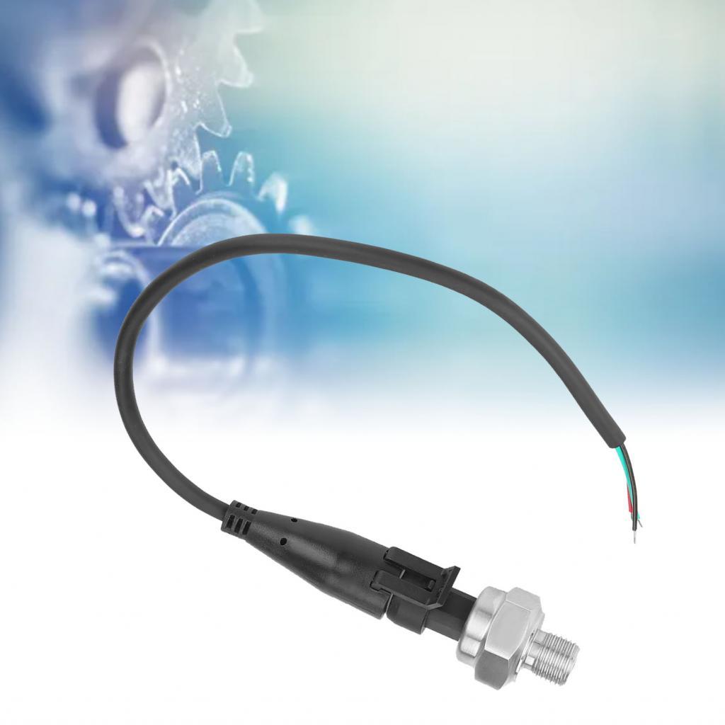 Enjoyout-TH Pressure Transducer Sensor อินพุต 5V เอาต์พุต 0.5-4.5V 0-5V น้ำมันแก๊สน้ำสแตนเลส G1/4 (0