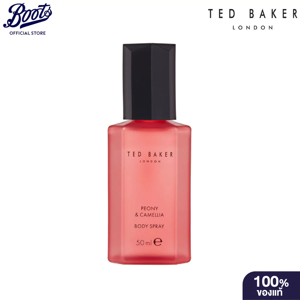 Ted Baker เท็ด เบเกอร์ ลอนดอน พีโอนี แอนด์ คาเมลเลีย บอดี้ สเปรย์ 50 มล.