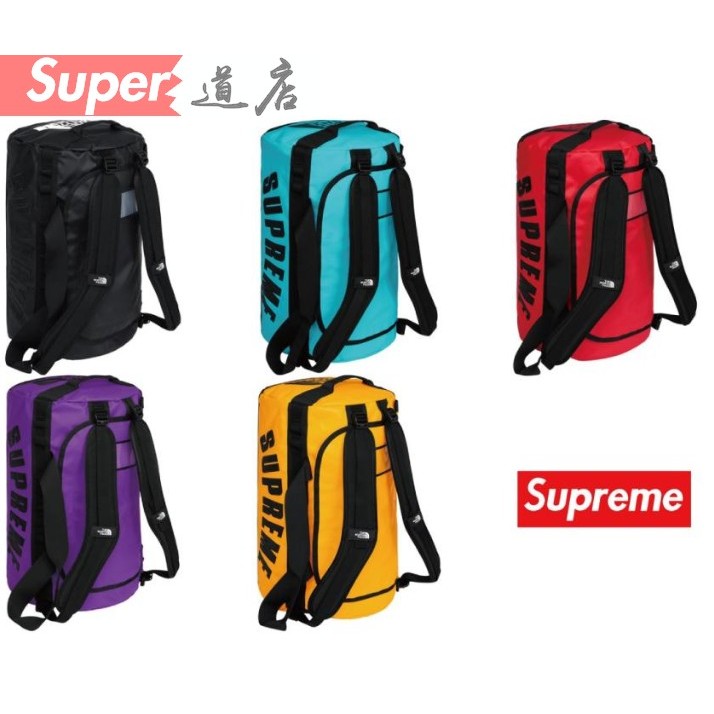Supreme TNF Arc Logo Duffle Bag SS19 Country Now Backpack Travel Bag Bucket Bag