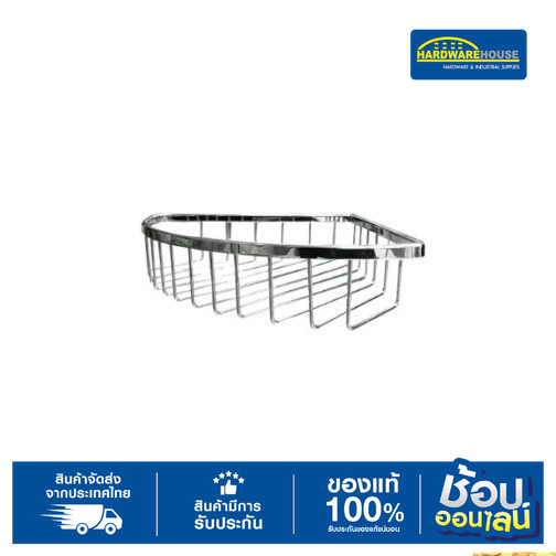 KLOSE ชั้นวางของเข้ามุม สตล+โครม 20cm317