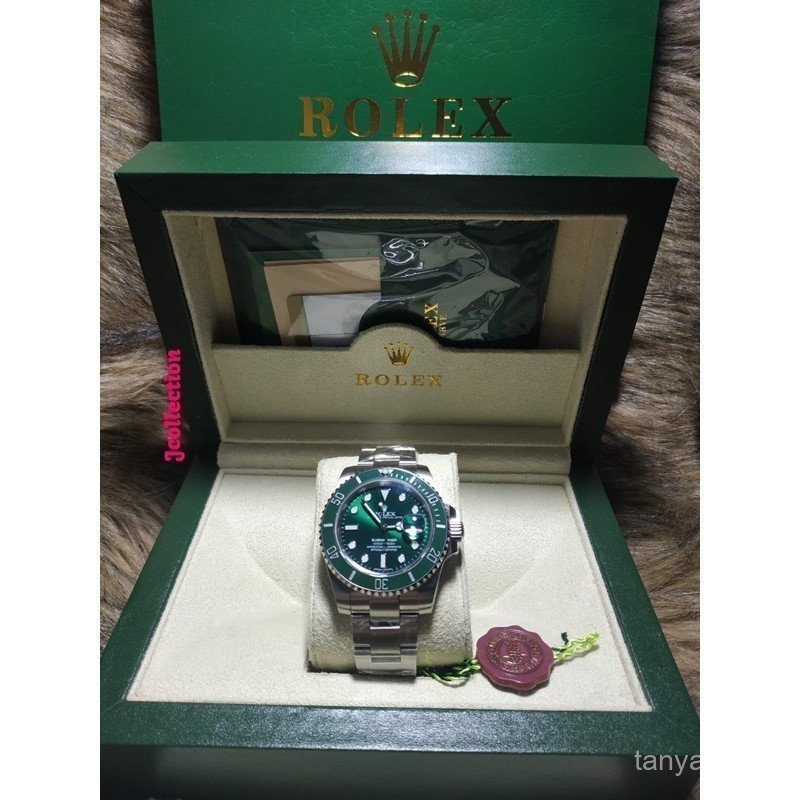 Swiss Automatic Submariner Hulk Green RoleX สําหรับ M00 LKJW