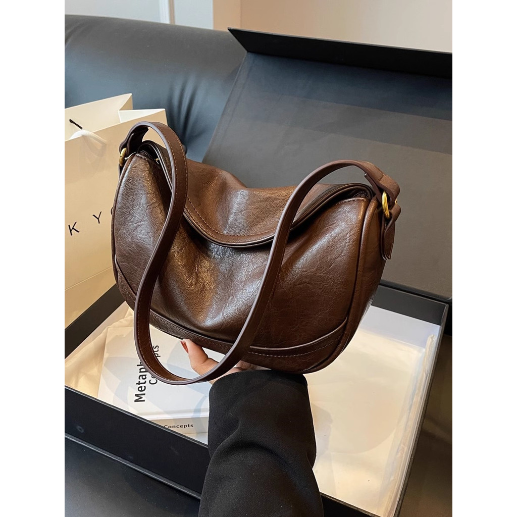 10.29 Niche Design Bag Female Spring Melade Retro One Shoulder