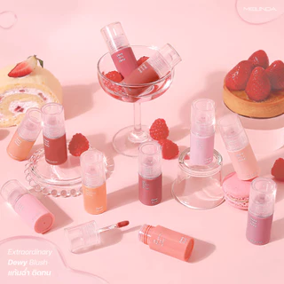 MEILINDA Dewy Blush เมลินดา บลัช ลิควิดบลัช เนื้อบางเบา เกลี่ยง่าย สีสวยติดทน ใช้ง่ายทุกวัน 1 แท่ง