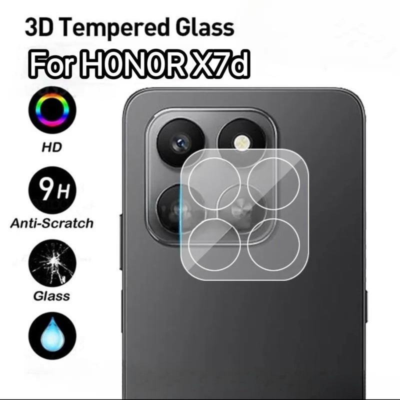 ฟิล์มกระจกเลนส์กล้อง สำหรับ For Honor X7D X7C X9D X9C ฟิล์มกันรอยกล้องด้านหลังแบบใส ฟิล์มกระจกนิรภัยป้องกันเลนส์กล้อง