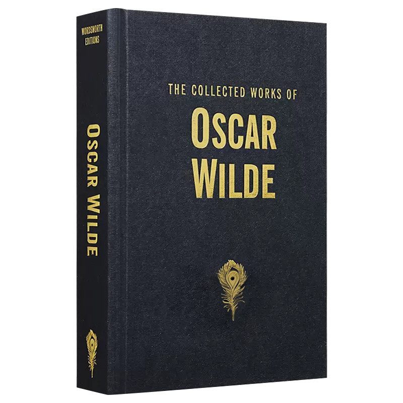 นวนิยายต้นฉบับภาษาอังกฤษ Oscar Wilde Complete Works ปกแข็งทํางานของ Oscar Wilde The Collected Works 