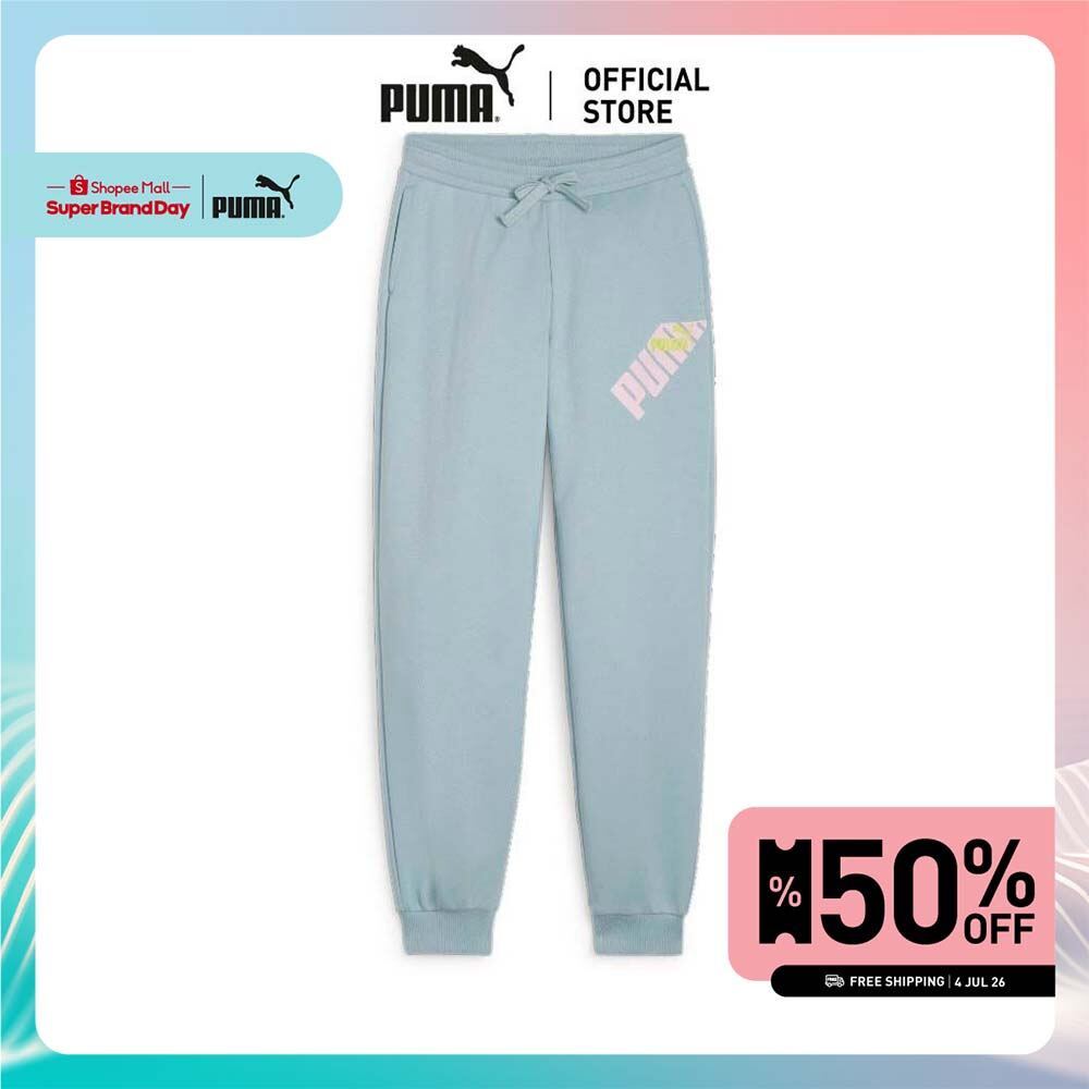 PUMA กางเกงเอวสูง PUMA POWER สำหรับวัยรุ่น - 67936422
