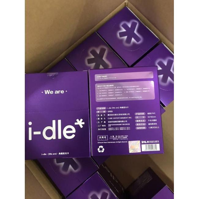 การ์ดรูปถ่าย I-dle Starlight (แพ็คเกจ) โฟโต้การ์ด i-dle Starlight (แพ็คเกจ)