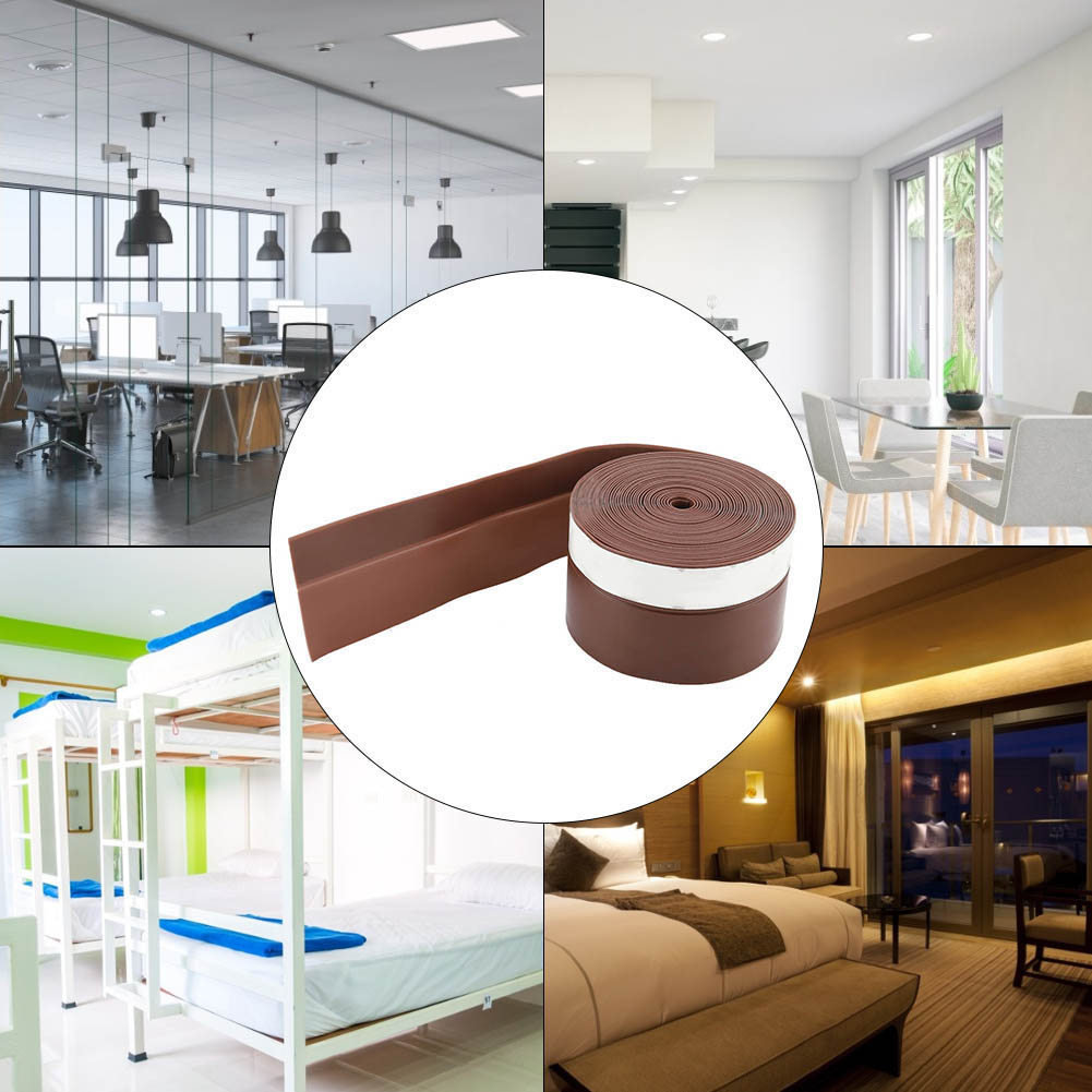 Famus Self-Adhesive แถบปิดผนึกทนทาน 5m ประตูหน้าต่างตู้ลมป้องกันฝุ่นสําหรับ Home Office Hotel ( 1)