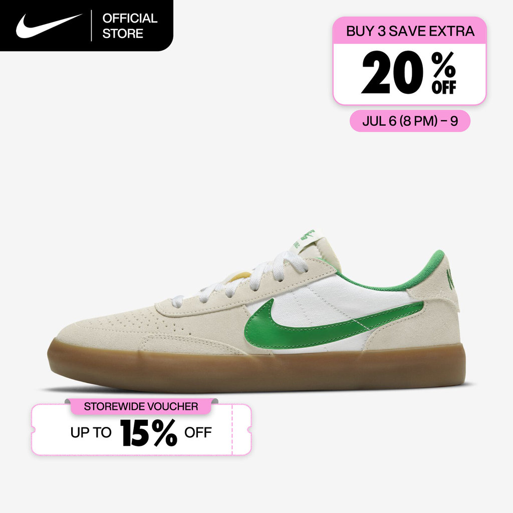 Nike SB Men's Heritage Vulc Skate Shoes - Summit White [CD5010-101]