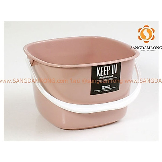 ถังน้ำเหลี่ยม 5,500 มล. ขนาด 24x24x16ซม. RW0969