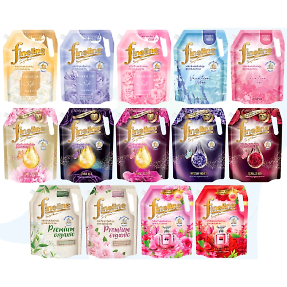 Fineline ไฟน์ไลน์ น้ำยาปรับผ้านุ่ม สูตรเข้มข้นพิเศษ ปรับผ้านุ่มไฟน์ไลน์ 1000มล.