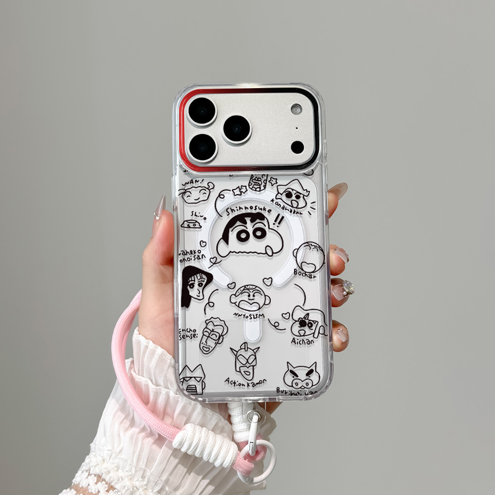 เข้ากันได้ เคสไอโฟน 18/17promax 17air iPhone 16pro Apple 12 14plus 15pro XR 13pro 11 X/XS-HLYCK605