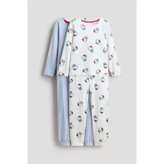 H&M(เอชแอนด์เอ็ม) ชุดนอนผ้าฝ้าย 2 ชิ้น เด็กหญิง 1339247_1
