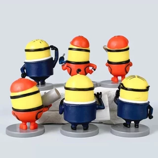 💥 จัดส่งจากประเทศไทย 💥Minions & Monsters Despicable Me Minion คอสเพลย์อะนิเมะรูป COD สต็อกรูปตุ๊กตาของเล่นสําหรับของขวัญเด็กคอลเลกชันเครื่องประดับรถบ้านเค้กตกแต่ง Gacha