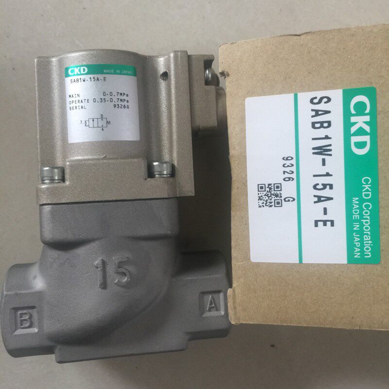 วาล์วควบคุมนิวเมติก CKD ดั้งเดิม SAB1W-15A-E SAB1W-15A-0B SAB1A SAB3A-15A-0