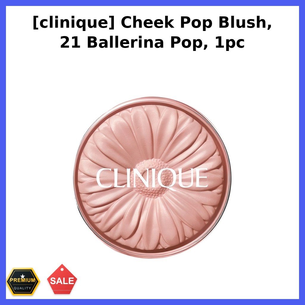 [clinique] Cheek Pop Blush, 21 Ballerina Pop, 1 ชิ้น / Korean Cheek Blush / Vibrant Color / ของแท้ 1
