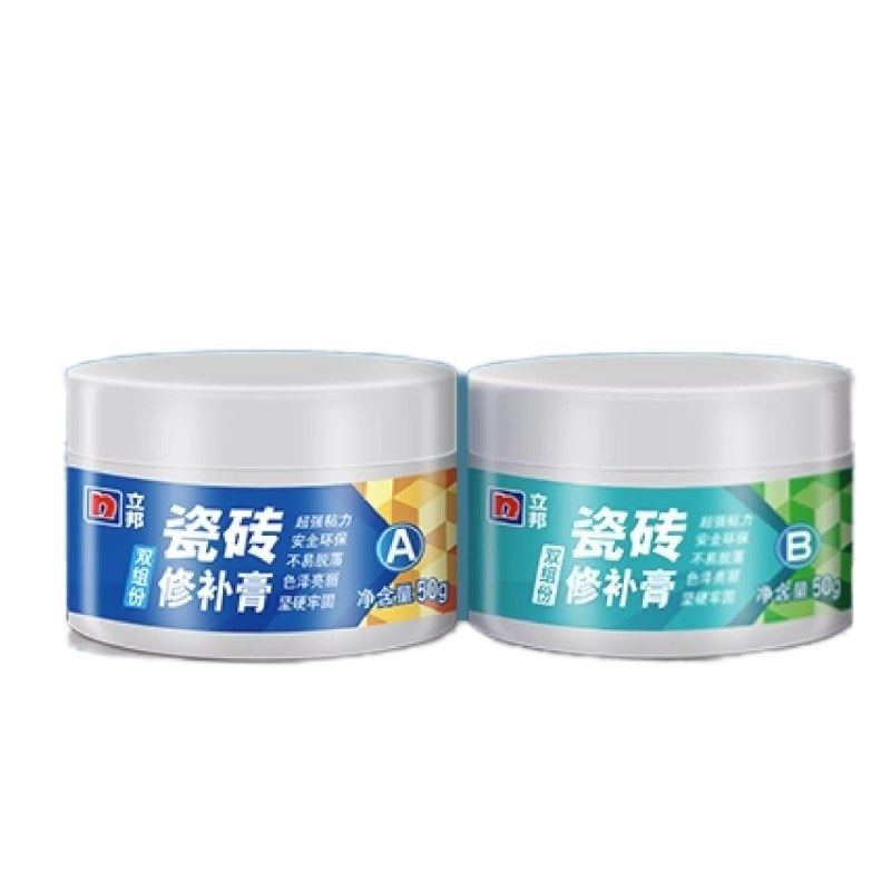 Nippon Tile Paste Glaze Repair Paste Marble Floor Tile Repair Pothole เซรามิควาง Strong Repair กาว W
