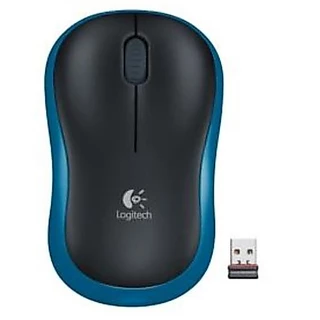 MOUSE (เมาส์ไร้สาย) LOGITECH M185 WIRELESS คละสี (BLUE,RED,ฺBLACK) - ประกัน 3 ปี