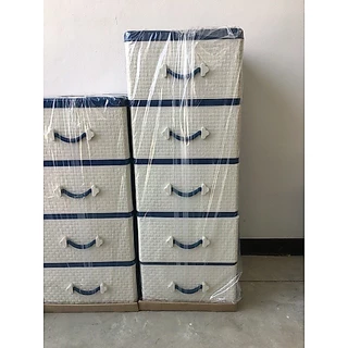 ส่งเป็นหลัง ตู้ลิ้นชักพลาสติก 3 ชั้น 4 ชั้น 5 ชั้นลายสาน
