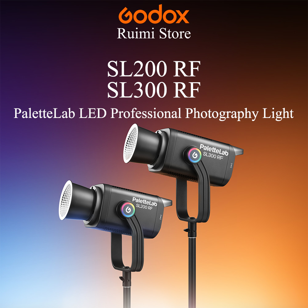 Godox SL200RF/SL300RF PaletteLab LED RGB Full-Color Professional การถ่ายภาพ Light Live Streaming Vid