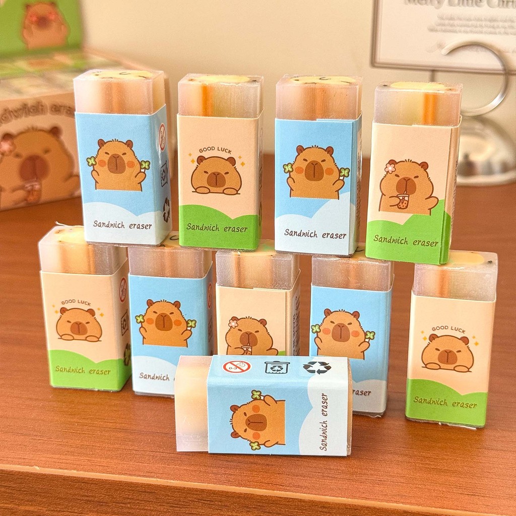 CUTE CARTOON CHARACTER PENCIL ERASER / CUTE ERASER / PENCIL ERASER / CUTE ERASER