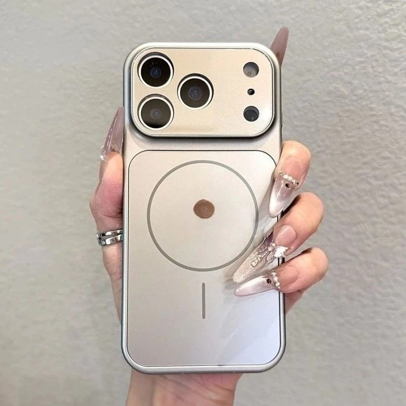 เคสแม่เหล็ก PC Frosted สำหรับ iPhone 17 16 15 14 13 12 11 Pro Max Plus thumbnail 7