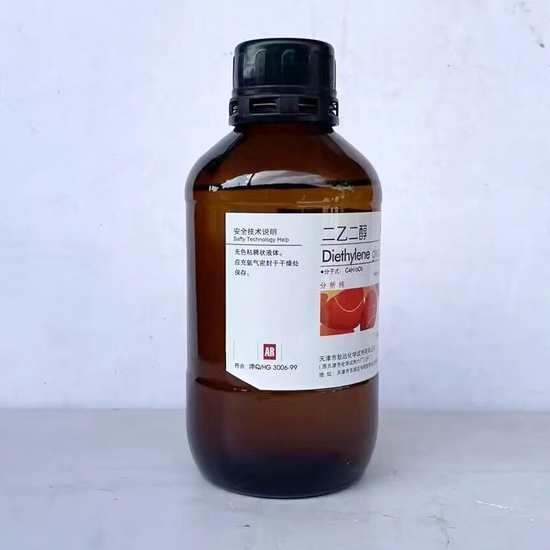 Diglycol One Shrink Dietyl Glycol Analysis Pure AR 500ml ห้องปฏิบัติการ Reagent Dietyl Glycol Ready 