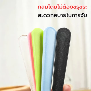 ช้อนพลาสติก 1แพค100ชิ้น ใส่ถุงแยกทุกชิ้น เกรดอาหาร ตัวเลือกหลายสี ช้อนตักขนม ช้อนขนมพลาสติก