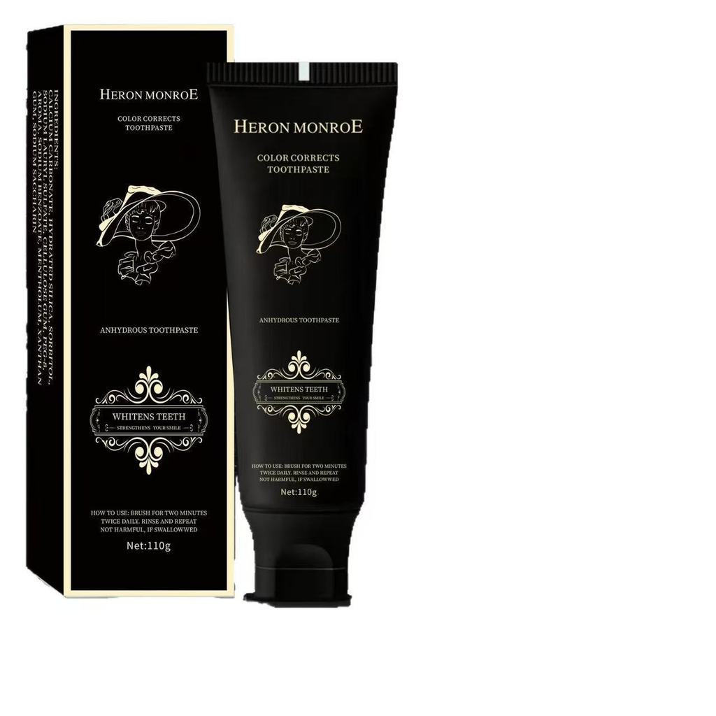 ~~ Canada นําเข้า Helian Menglu Color Repair ยาสีฟัน Waterless Fresh Brightening ขจัดคราบเหลือง ลมหา
